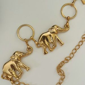 Vintage Elephant Chain Belt